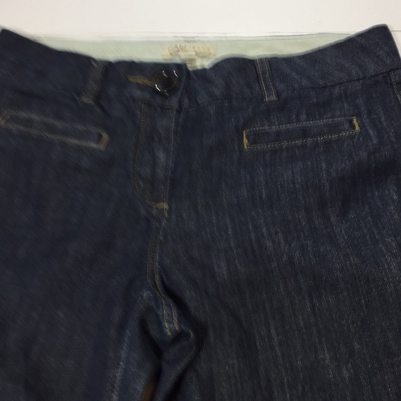 Cabi Jeans Flair Leg Size 8 - Picture 3 of 8
